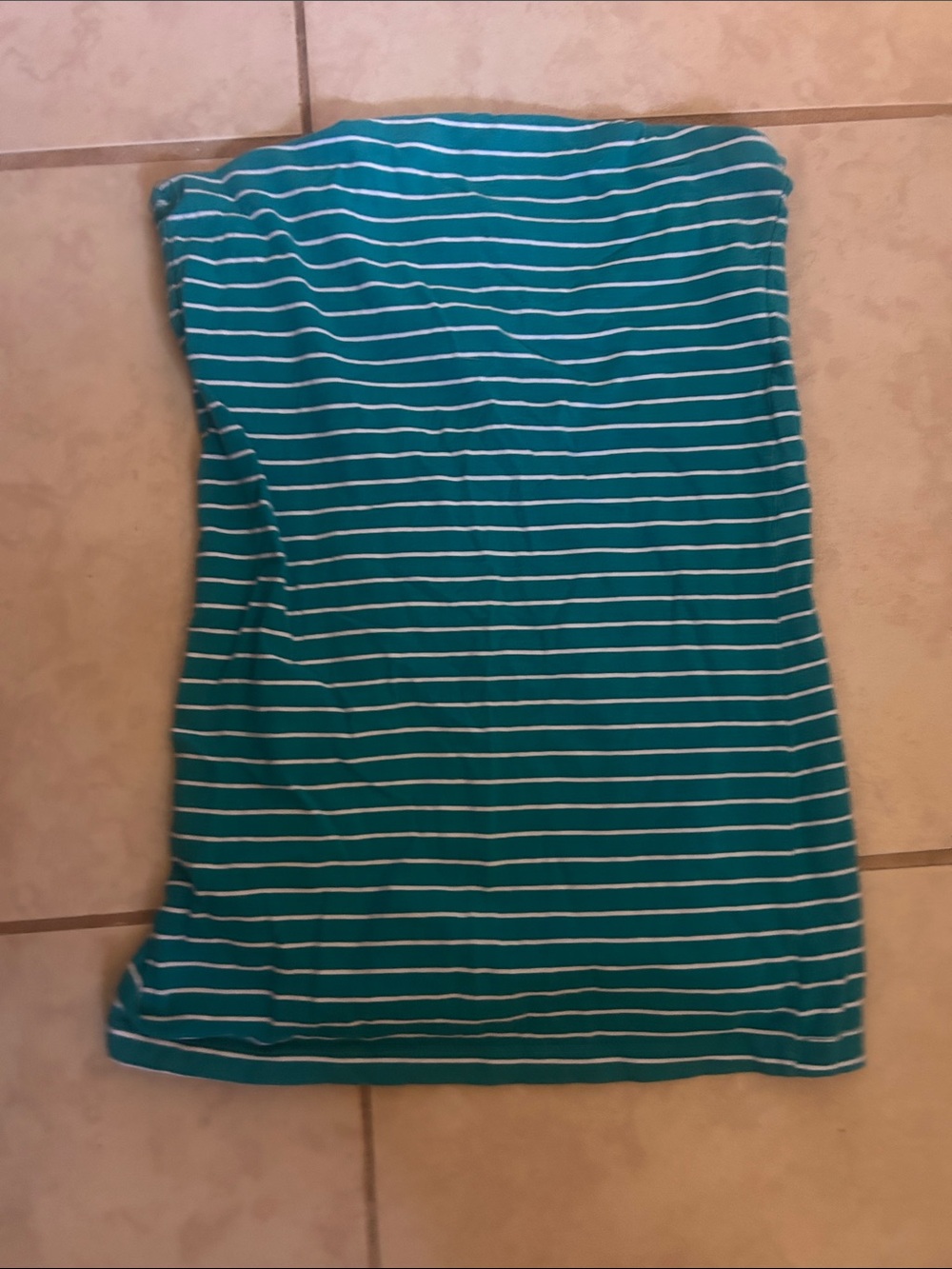 Rue 21 Striped Teal Tube Top - Women